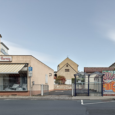 Modehaus Hornig Friedrichsdorf Architekturfotografie Frankfurt Taunus Rhein-Main Landschaftsfotografie Editorial Graffiti